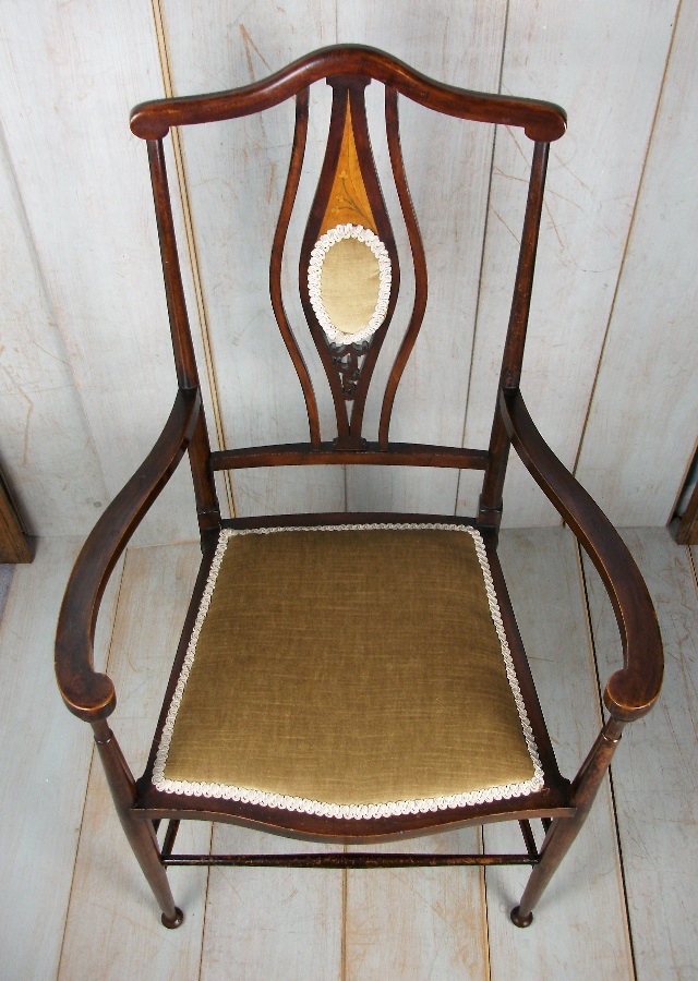 Arts and Crafts Bedroom Armchair